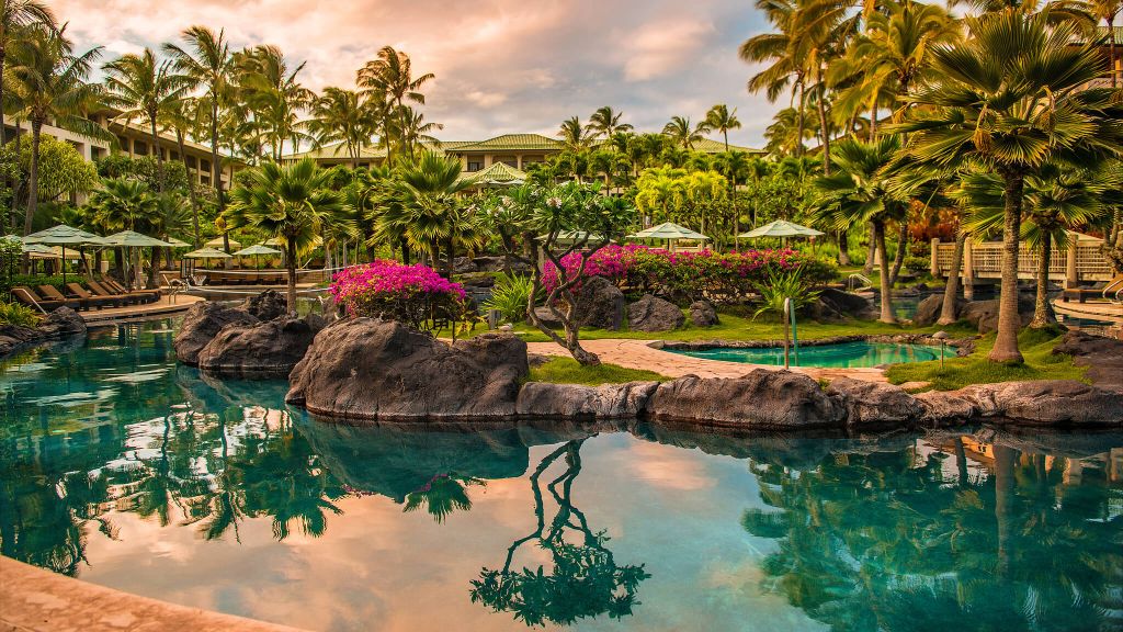 Grand Hyatt Kauai Resort And Spa Kauai Hawaii   010194 08 Lower Pool 